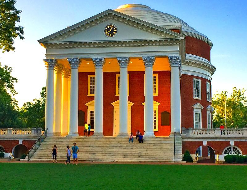Campus of University of Virginia - Charlottesville, Virginia