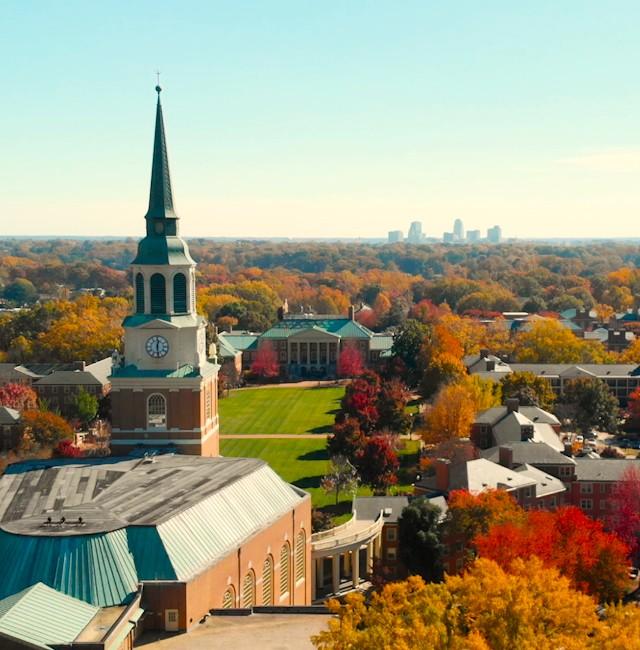 Campus of Wake Forest University - Winston-Salem, North Carolina